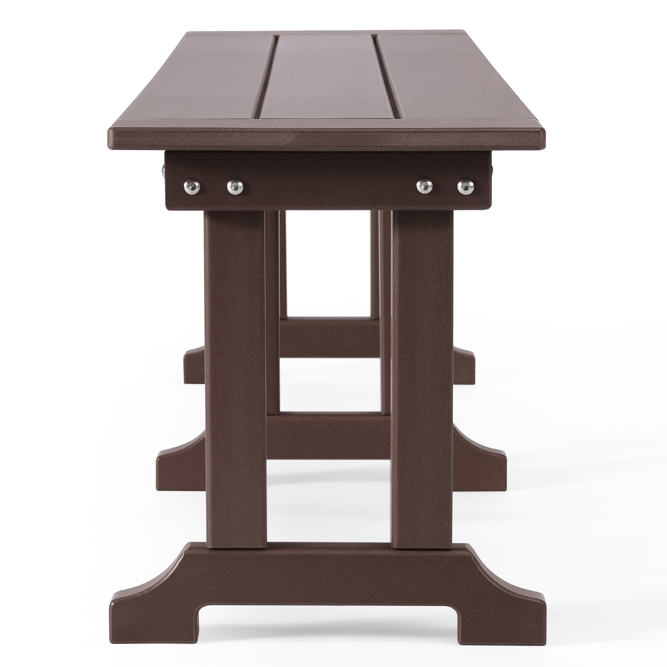 Ashore 6 Piece Outdoor Patio Dining Table and Armchair Dining Bench Set