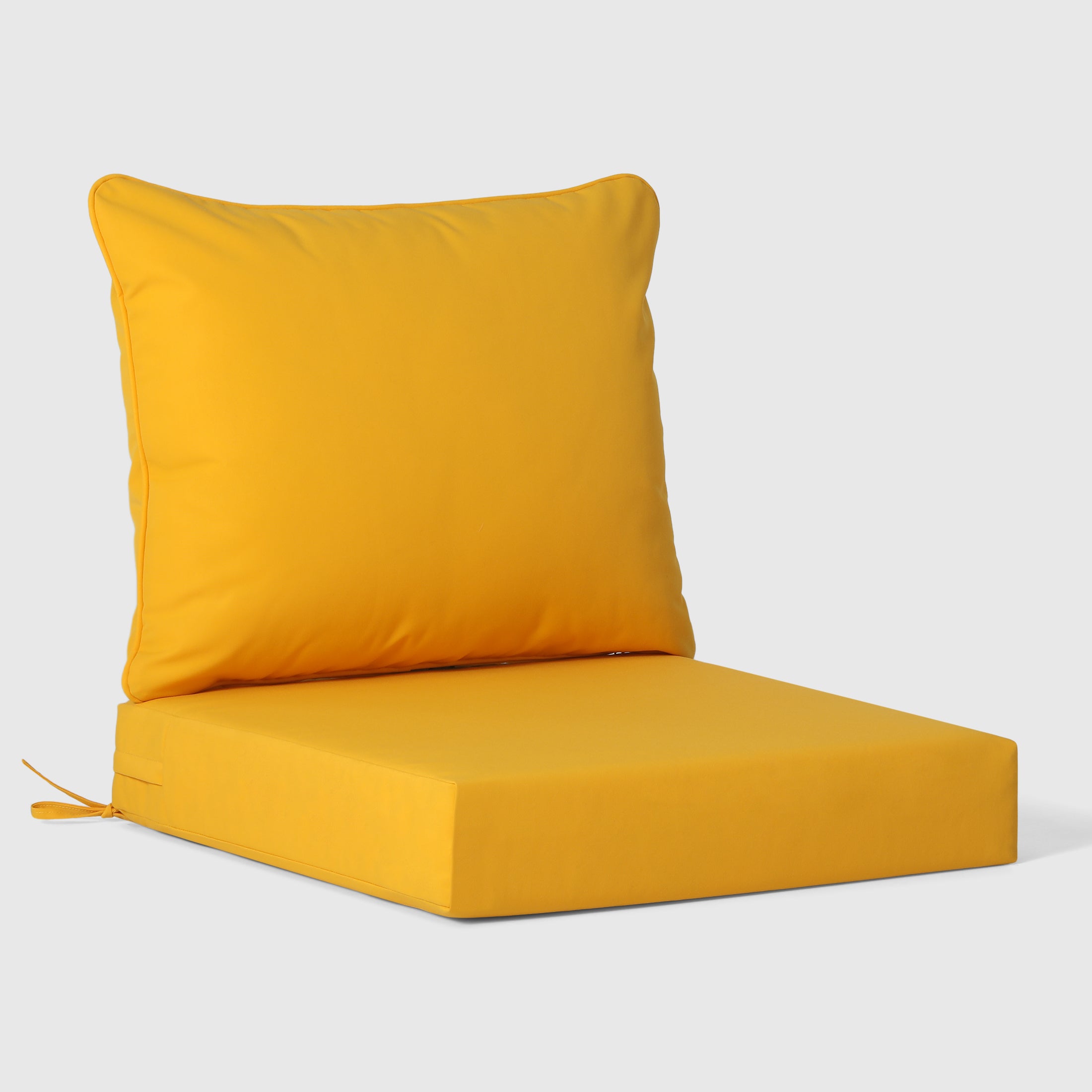 Avalon Outdoor 6-Piece Modular Sectional Patio Furniture Sofa Set in White Frame