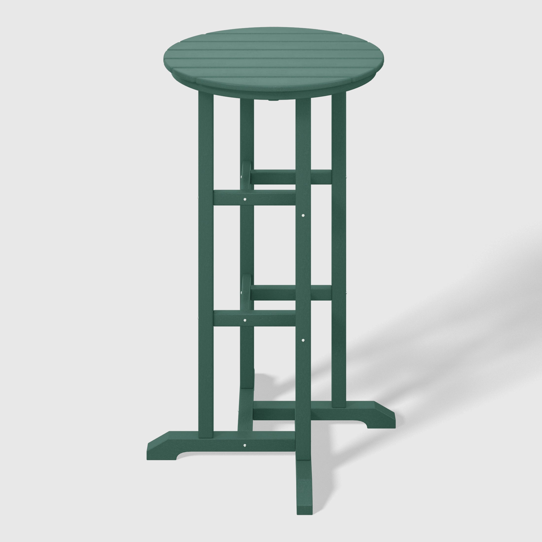 Malibu Outdoor Patio Bar Height Table and Bar Stool 4-Piece Dining Set