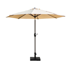 Paolo 9 ft. Patio Table Umbrella with 50 lbs concrete weight base kit