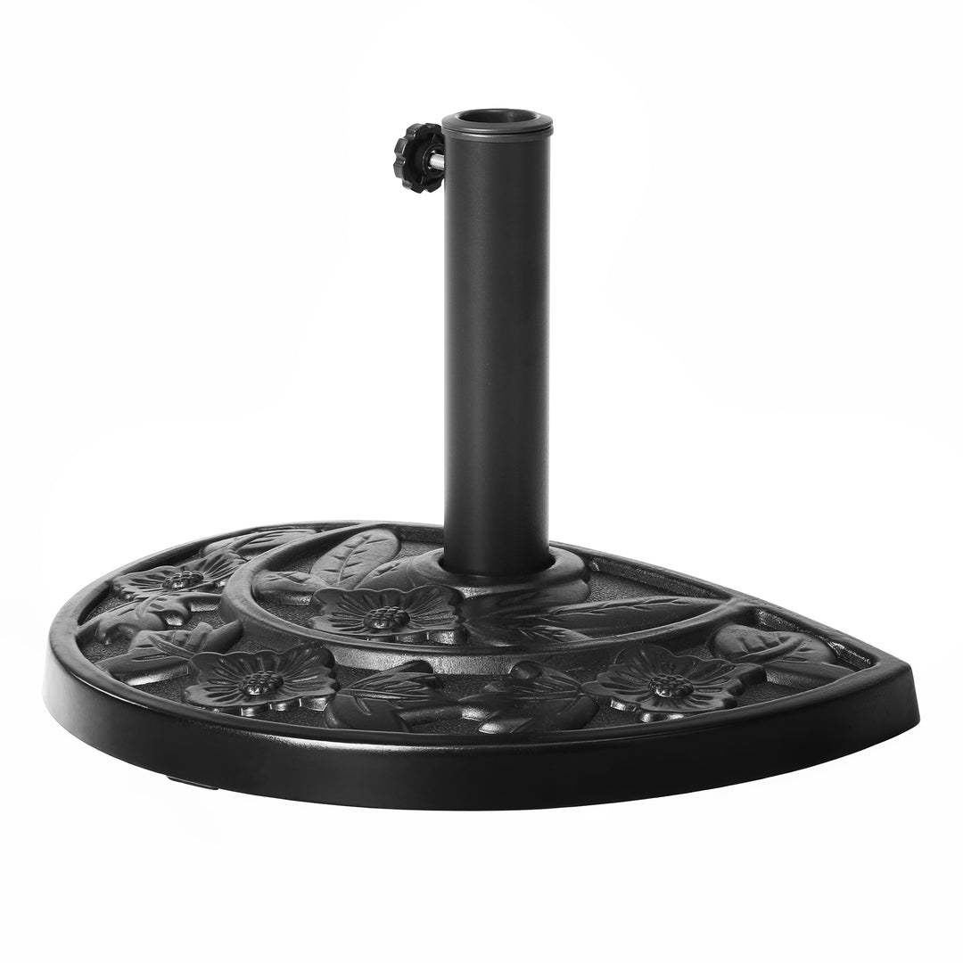Aiden Sturdy Freestanding Resin Umbrella Half Base