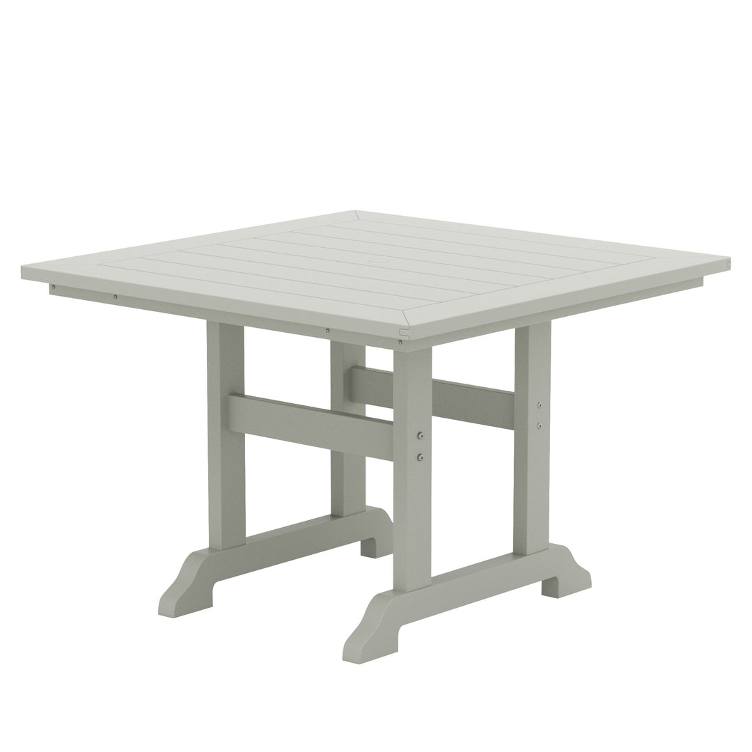 Malibu 43" Outdoor Patio Square Dining Table