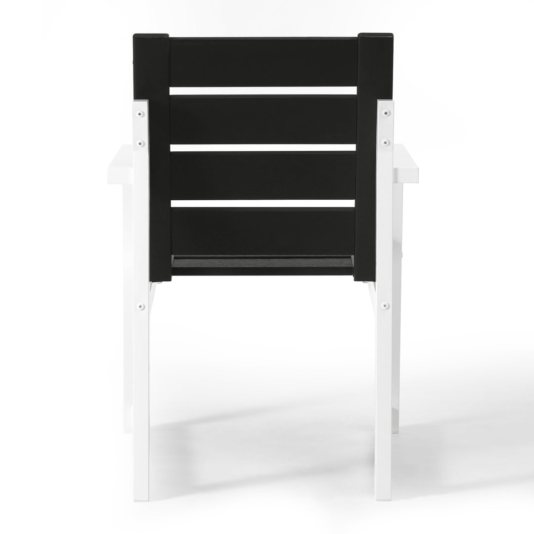 Cape May HDPE Outdoor Patio Dining Arm Chair