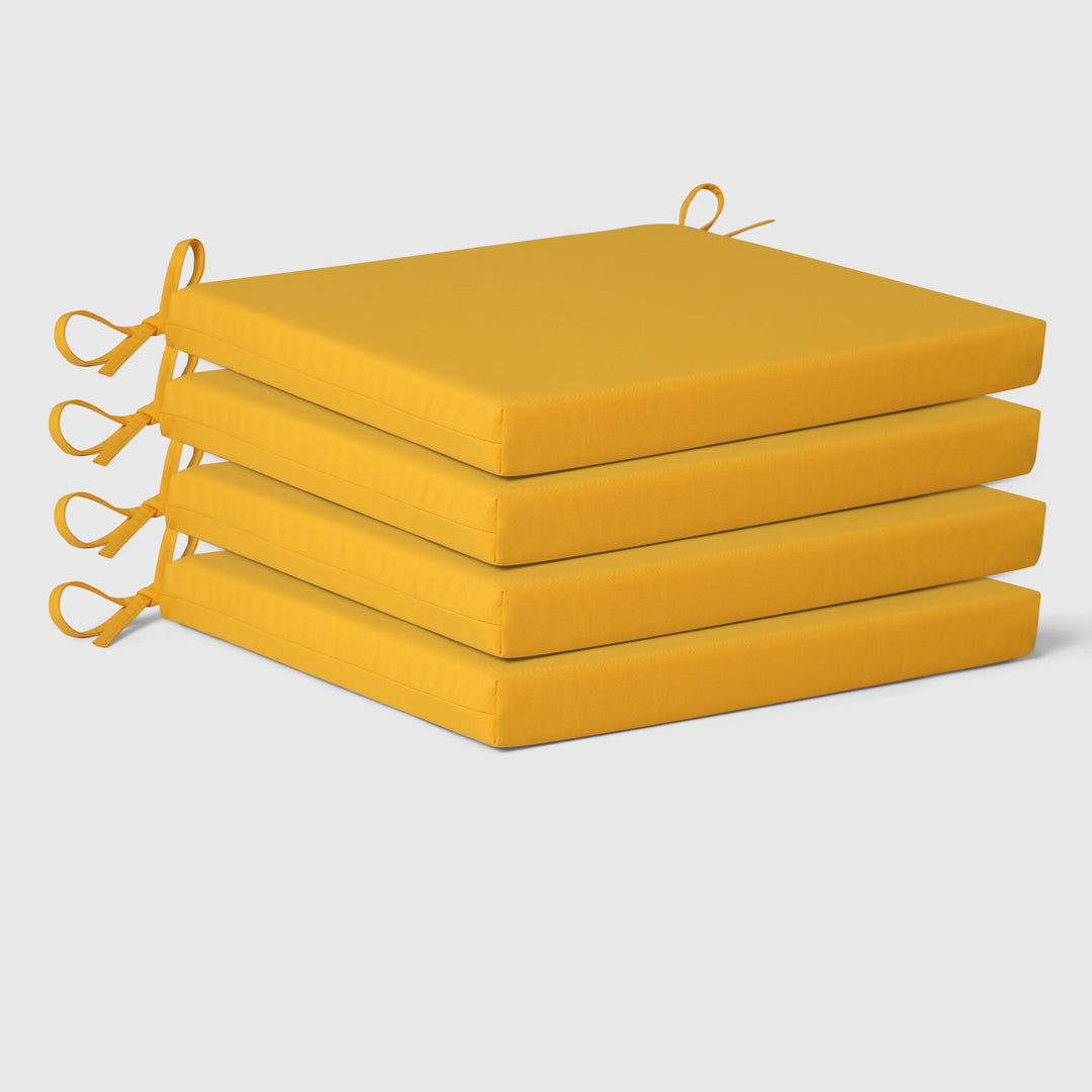 Solace Outdoor Patio Kitchen Dining Chair Seat Cushions Set of 4