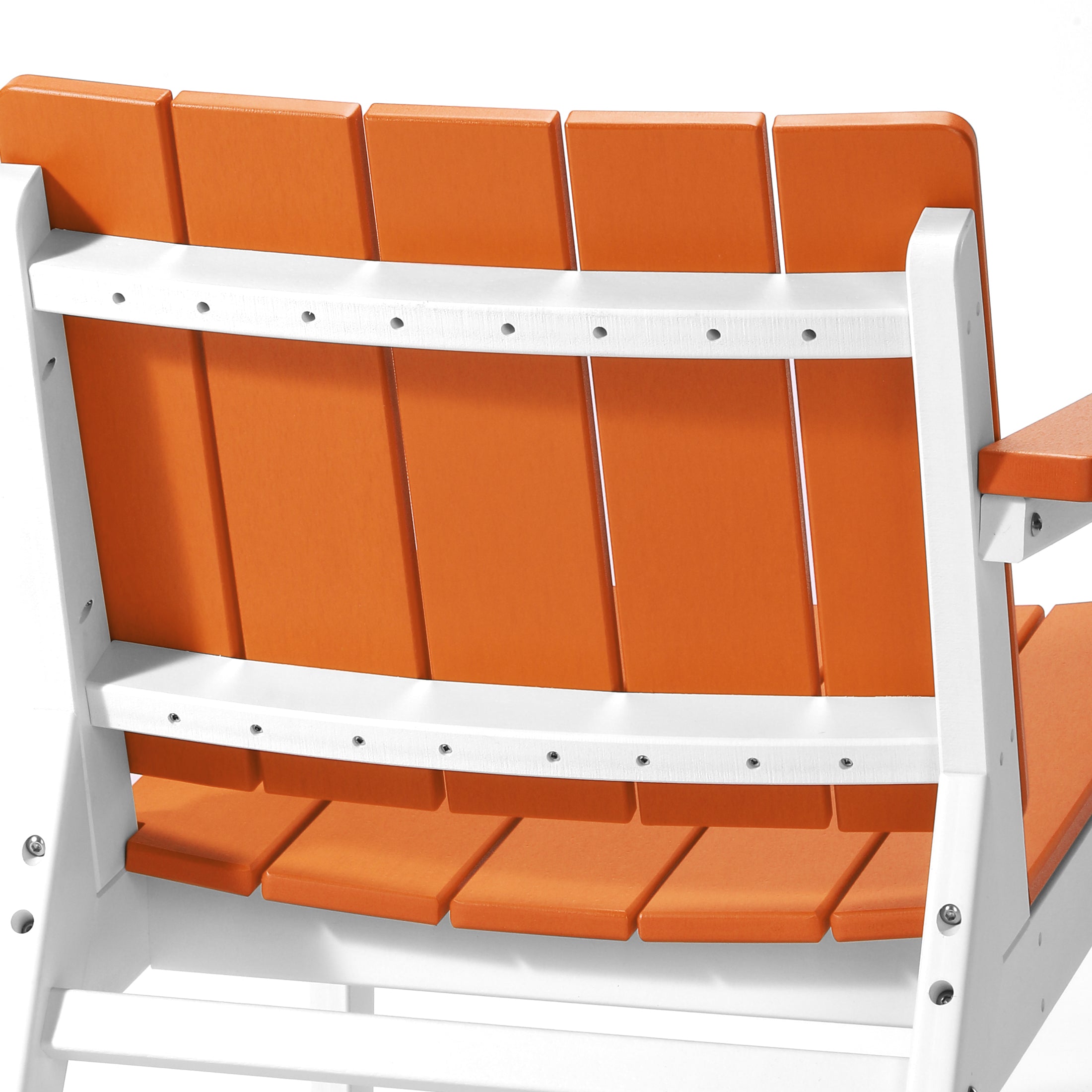 Pacifica 3-Piece Outdoor HDPE Conversation Set with Deep Seating Chairs and Round Side Table