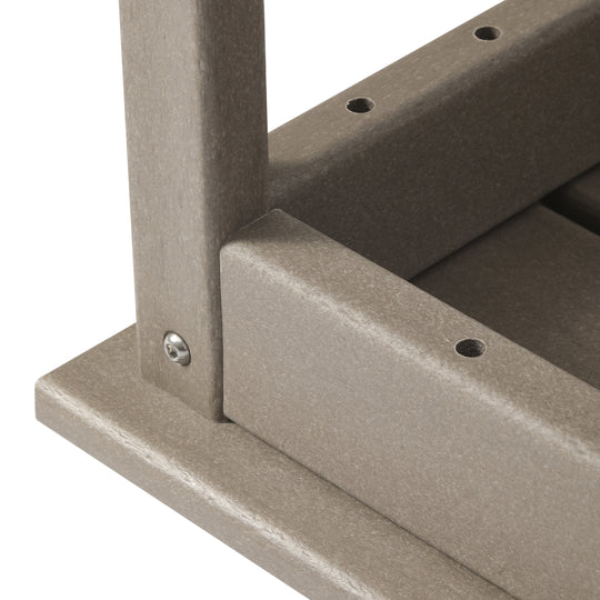 Malibu 35" length outdoor Coffee table for Adirondack chair