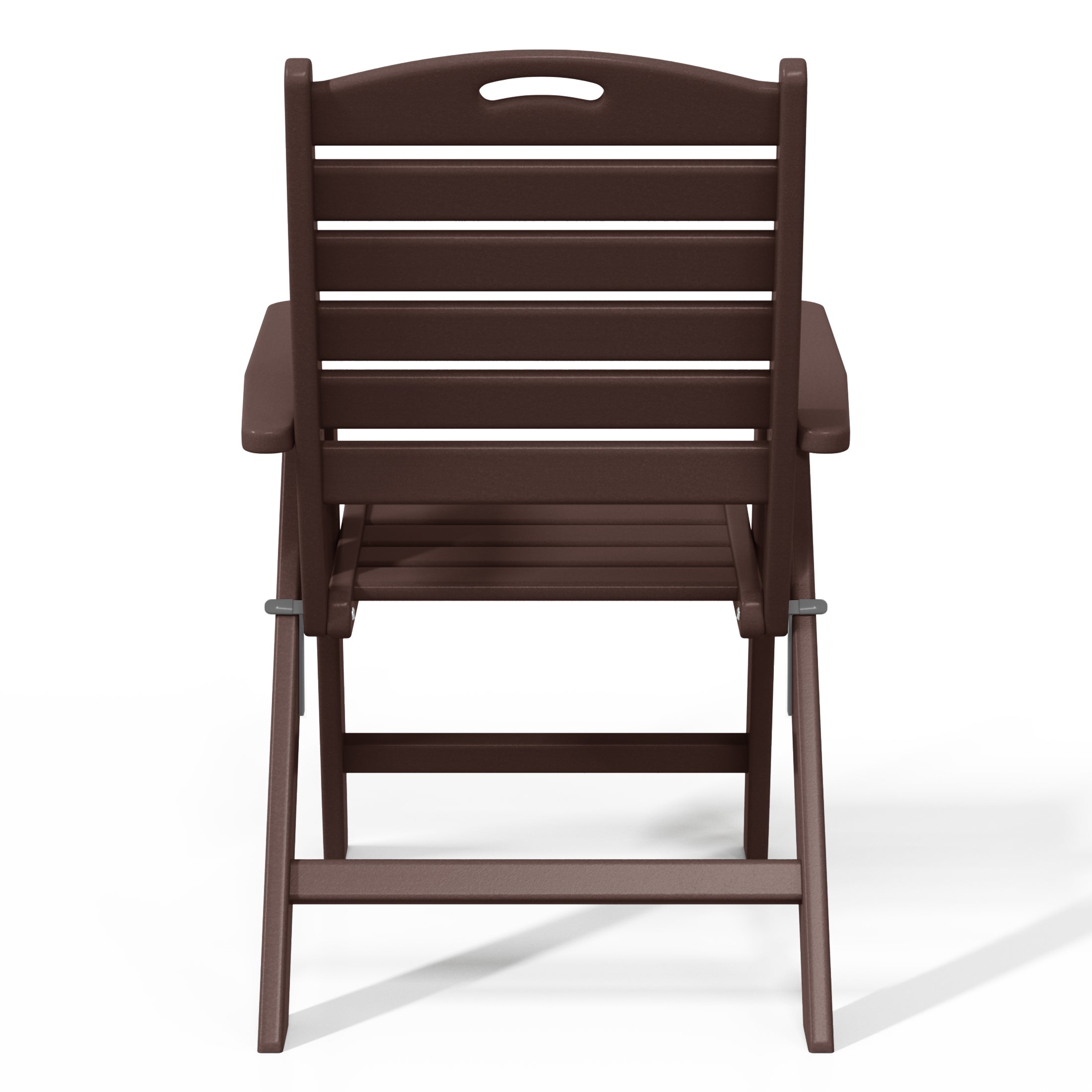 Malibu HDPE Adjustable Highback Folding Patio Dining Chair