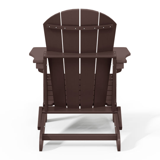 Malibu 3-Piece set Outdoor / Patio Poly Adirondack chair set with a side table ( 2 seater )