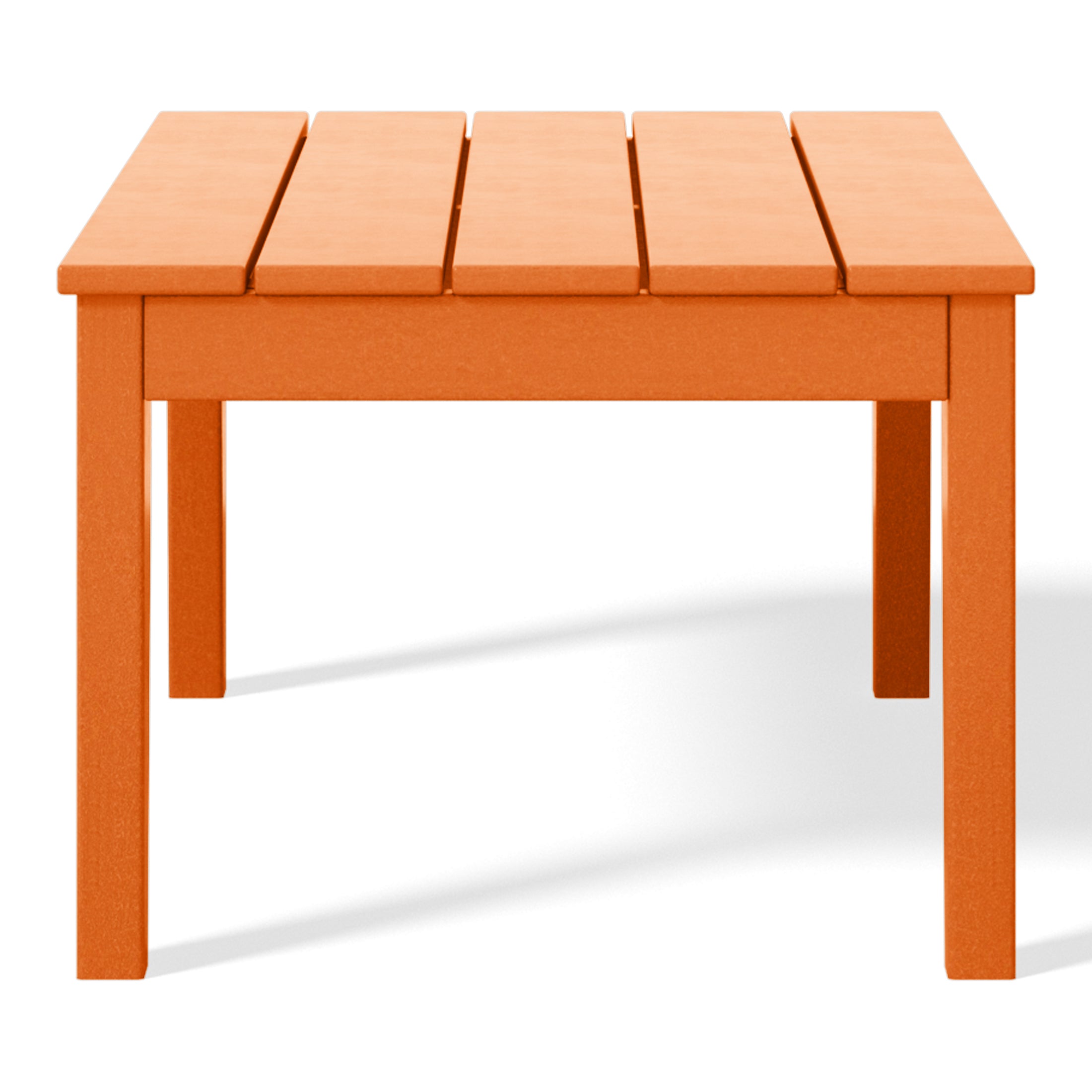 Malibu Low Outdoor HDPE Patio Rectangle Coffee Table