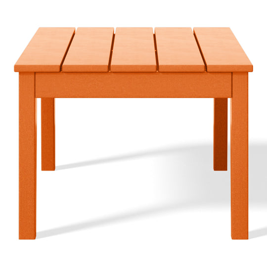 Malibu Low Outdoor HDPE Patio Rectangle Coffee Table