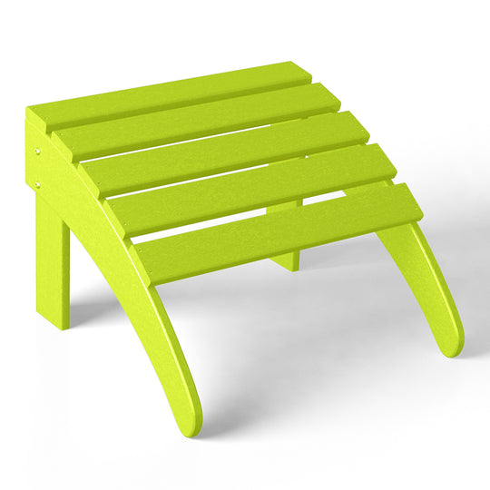 Malibu Outdoor folding ottoman for Adirondack chair