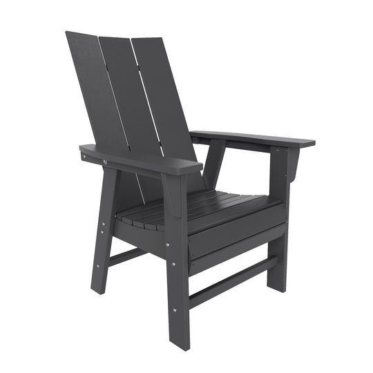 Ashore Outdoor Patio Modern Adirondack Dining Chair