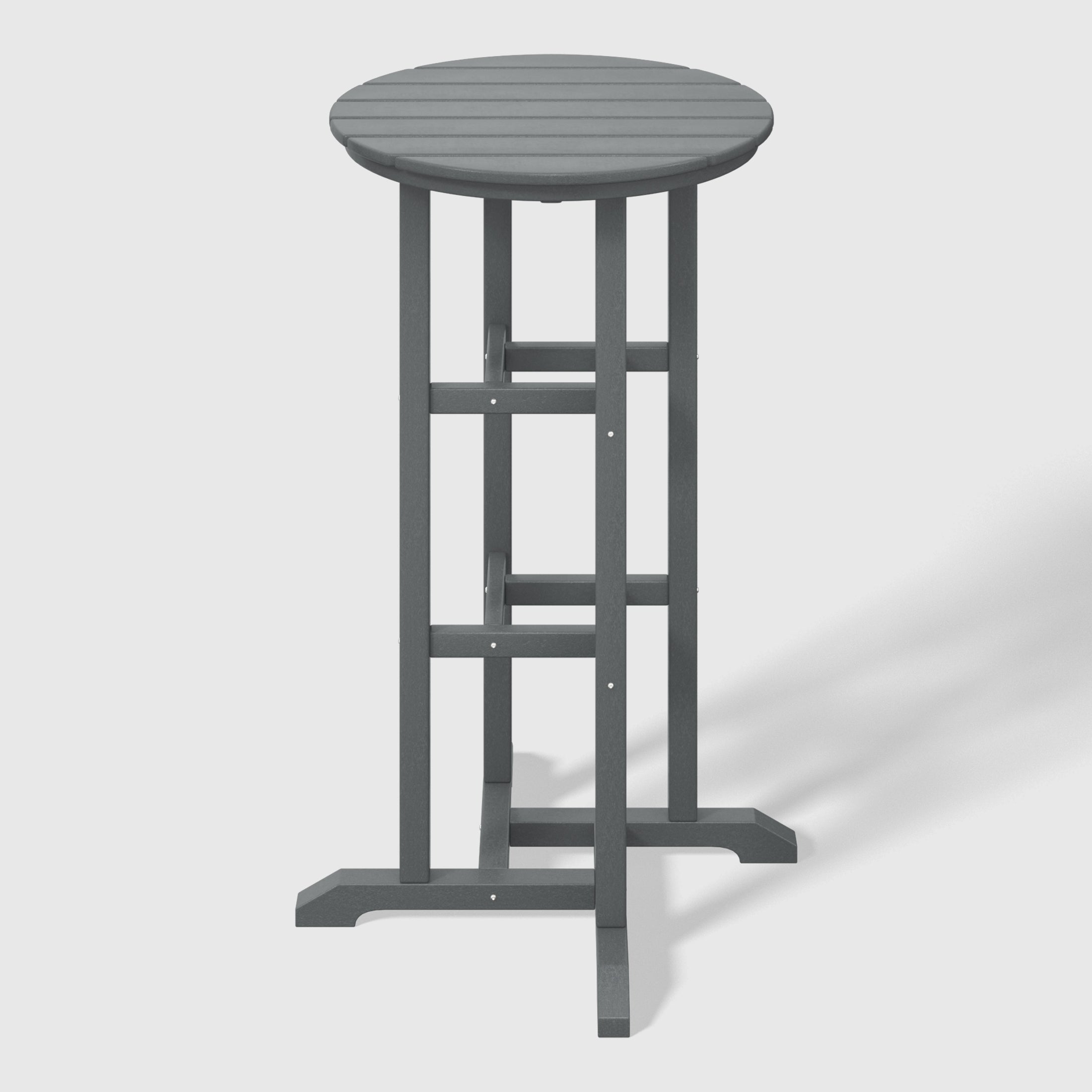 Malibu Outdoor Patio Bar Height Table and Bar Stool 3-Piece Dining Set