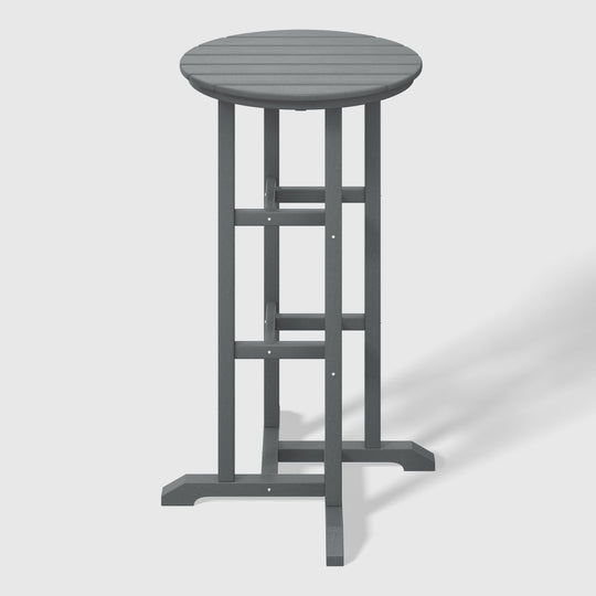 Malibu Outdoor Patio Bar Height Table and Bar Stool 3-Piece Dining Set