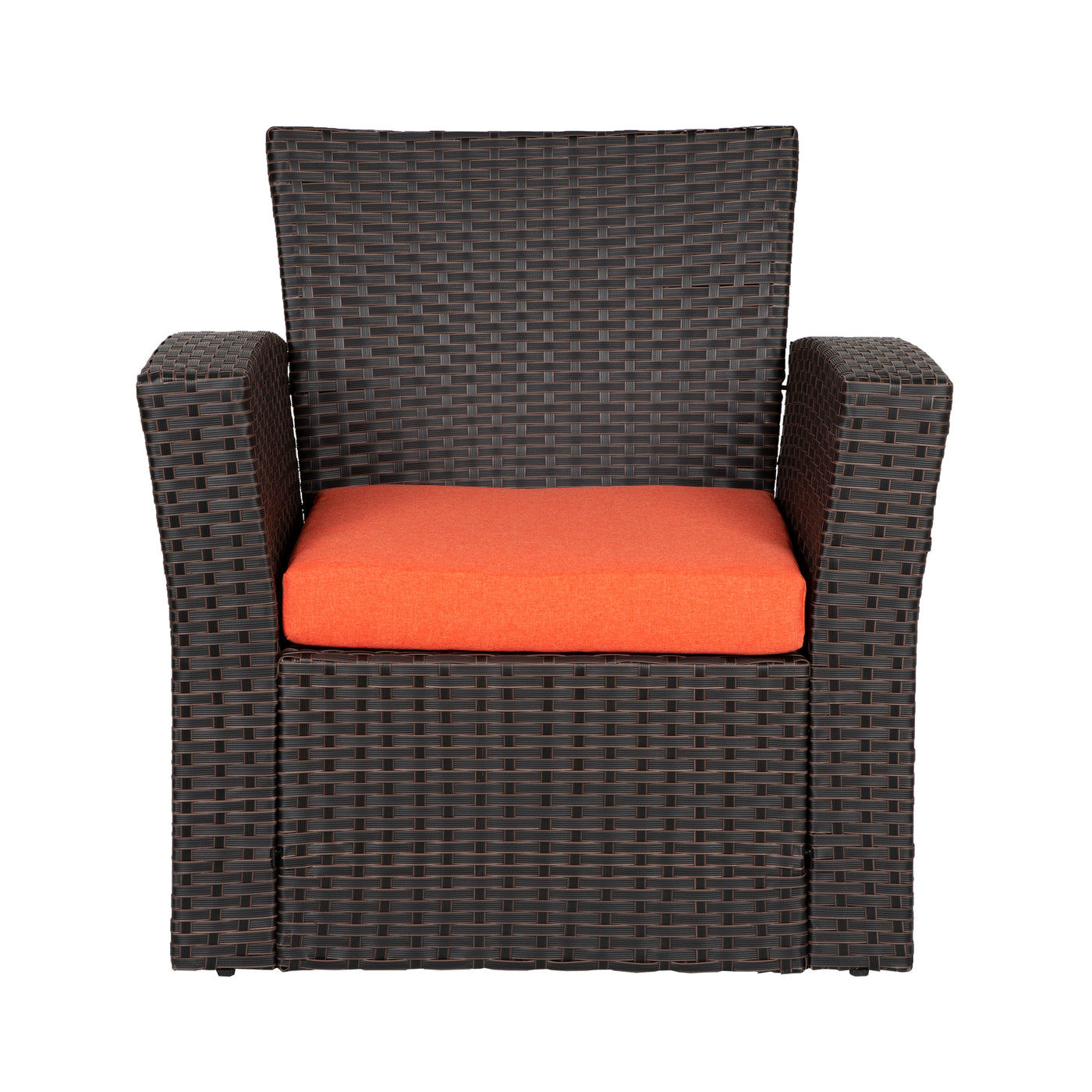 Coastal Outdoor Patio Sofa Seat Cushion (Set of 2)