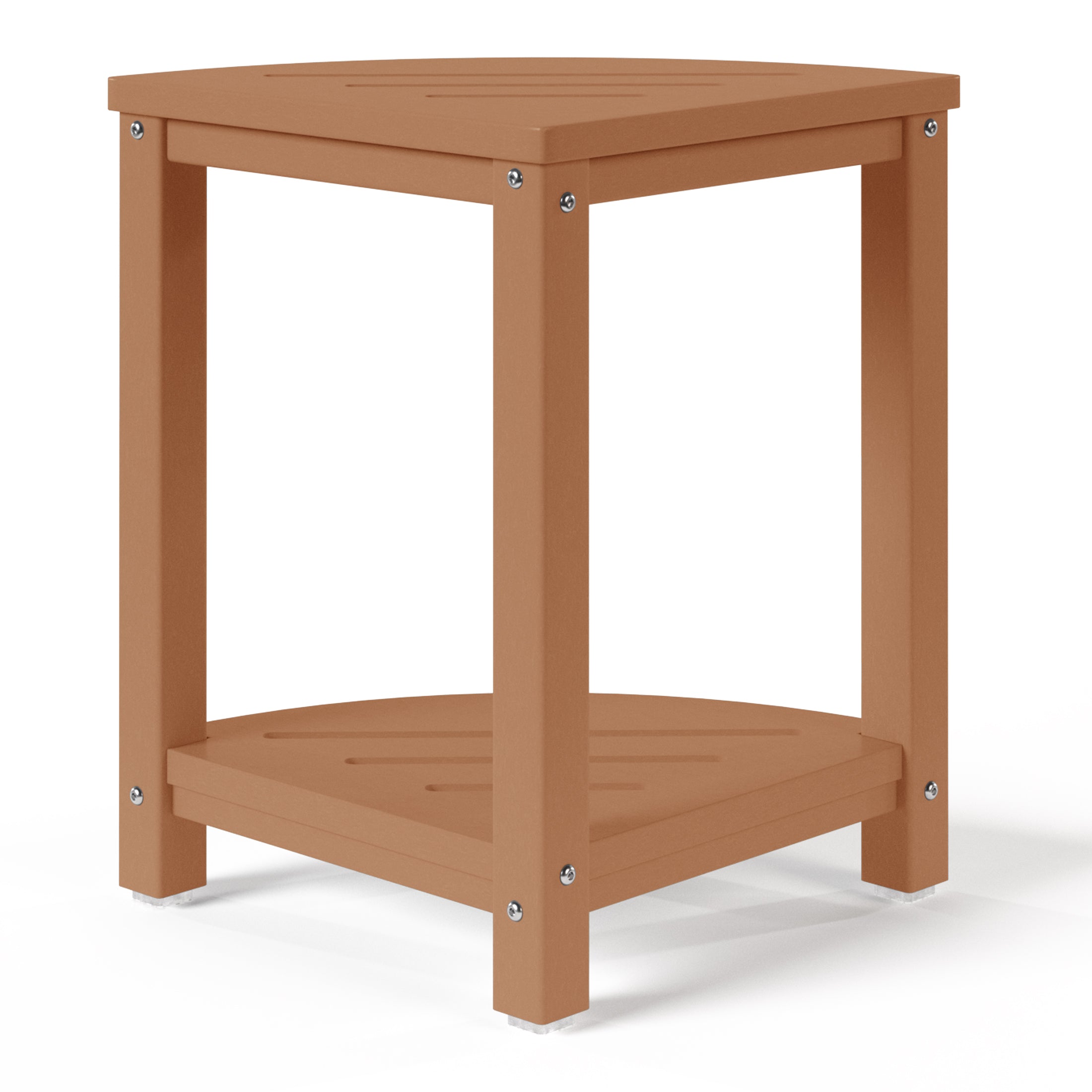 Sage HDPE Plastic Waterproof Shower Corner Bench