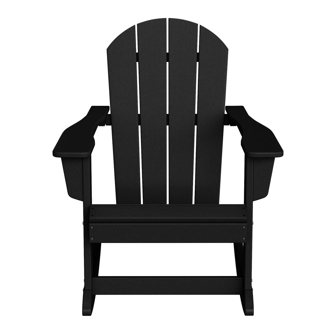 Malibu Westintrends Outdoor / Patio Poly Adirondack rocking chair