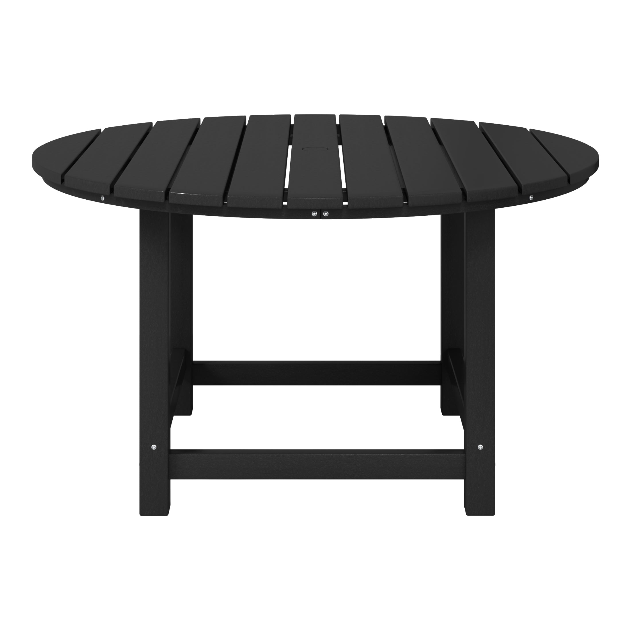 Malibu Kids Outdoor Patio Furniture HDPE 38" Wide Round Dining Table