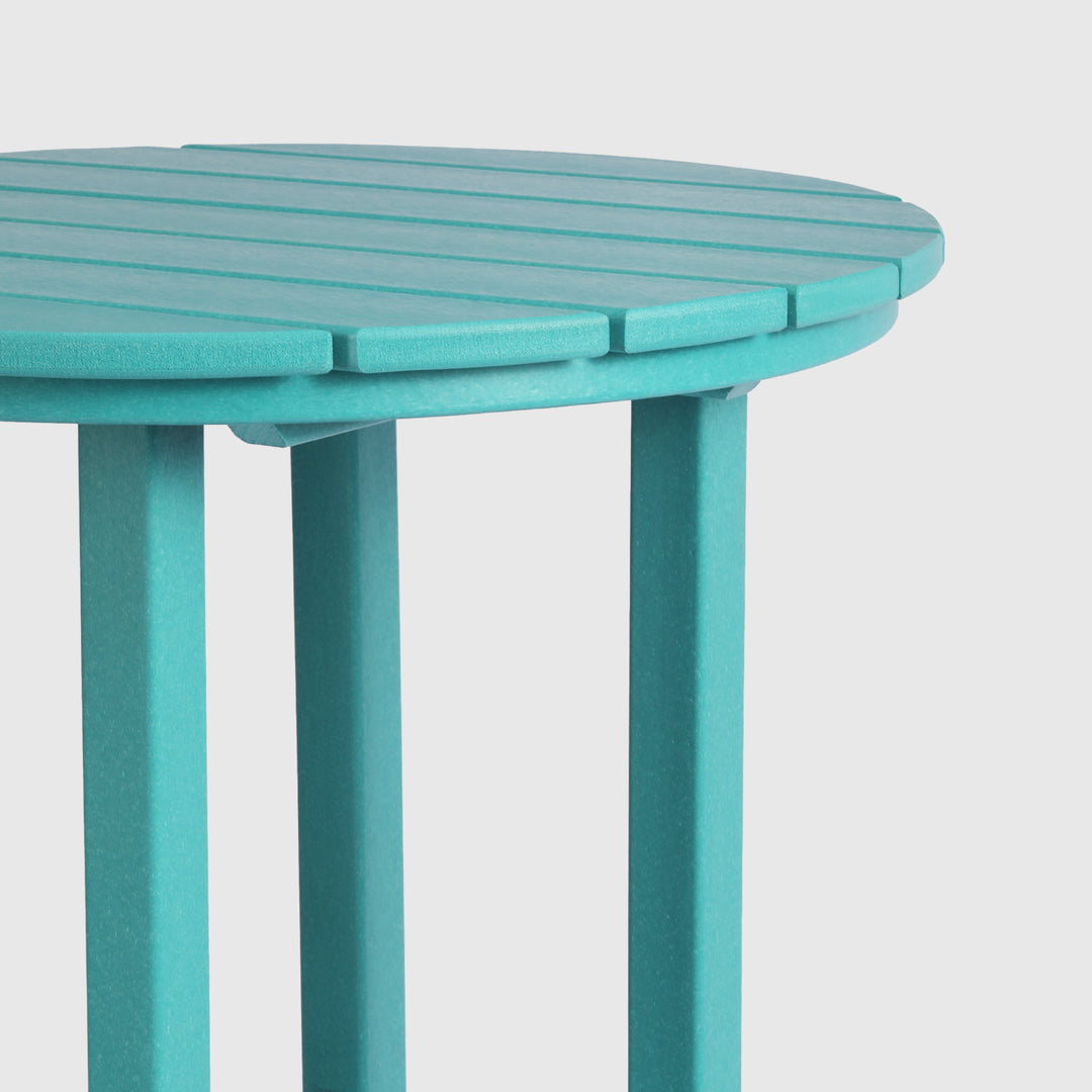 Malibu 37" Counter Height Round Outdoor Patio Bistro Bar Table