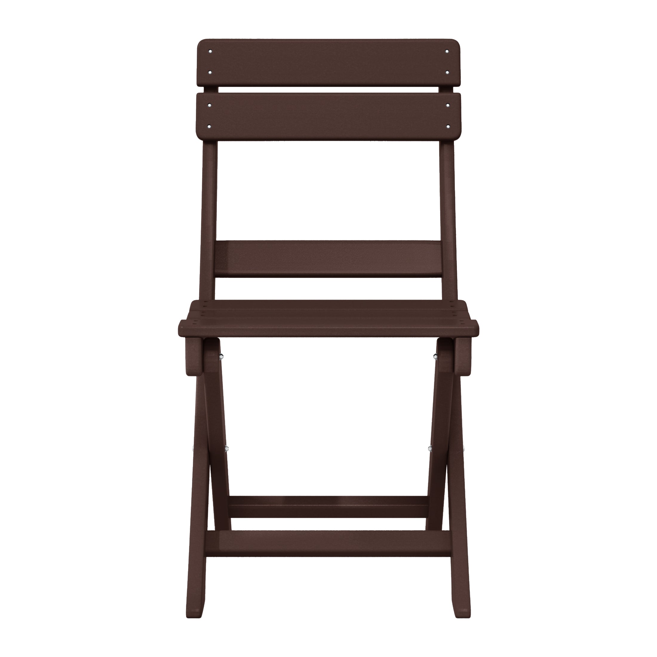 Malibu HDPE Outdoor Patio Modern Folding Dining Chair