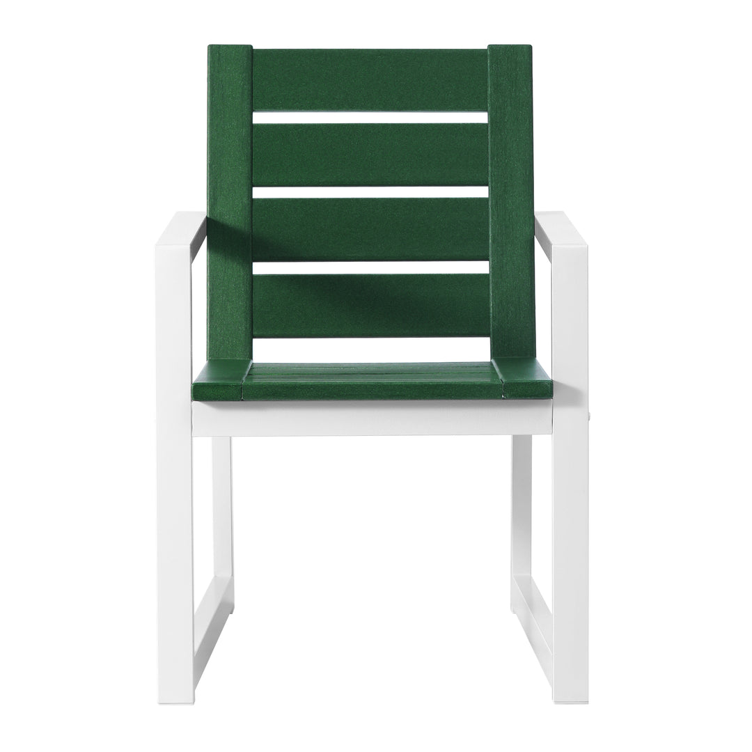 Cape May HDPE Outdoor Patio Dining Arm Chair