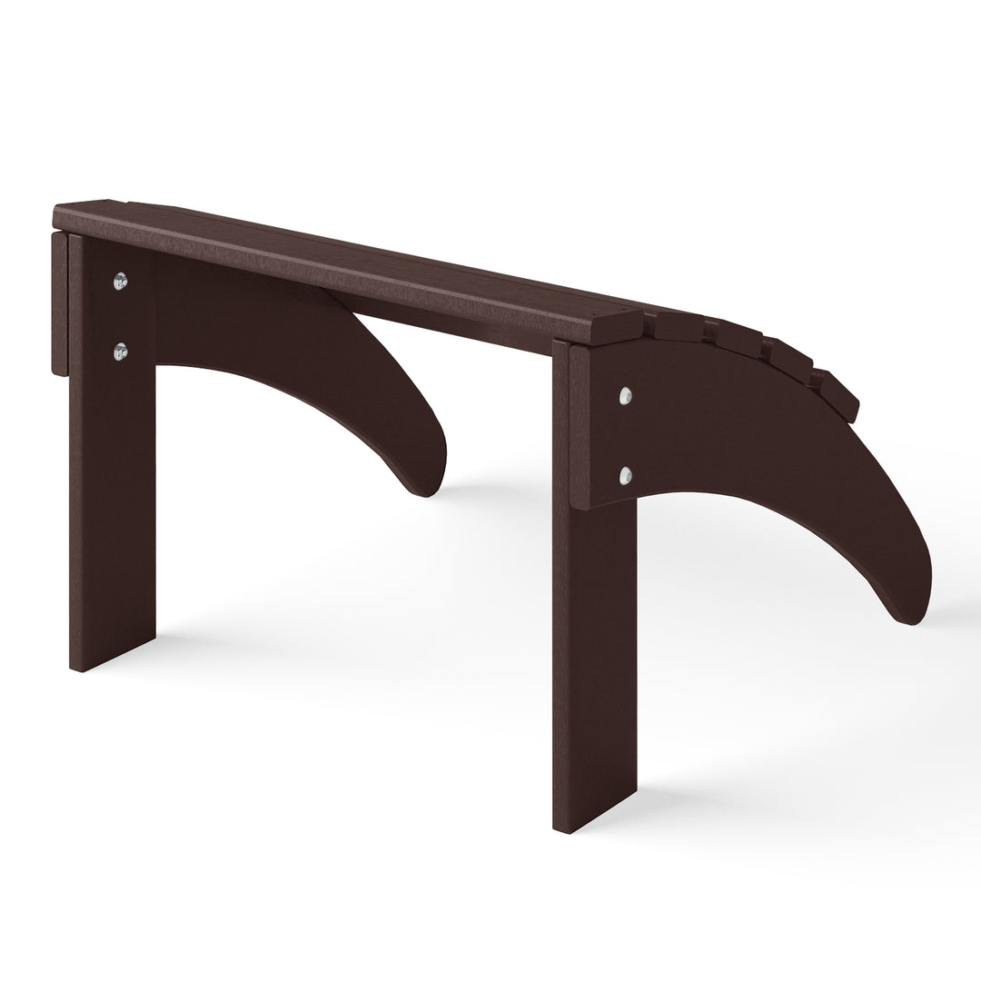 Malibu Outdoor folding ottoman for Adirondack chair
