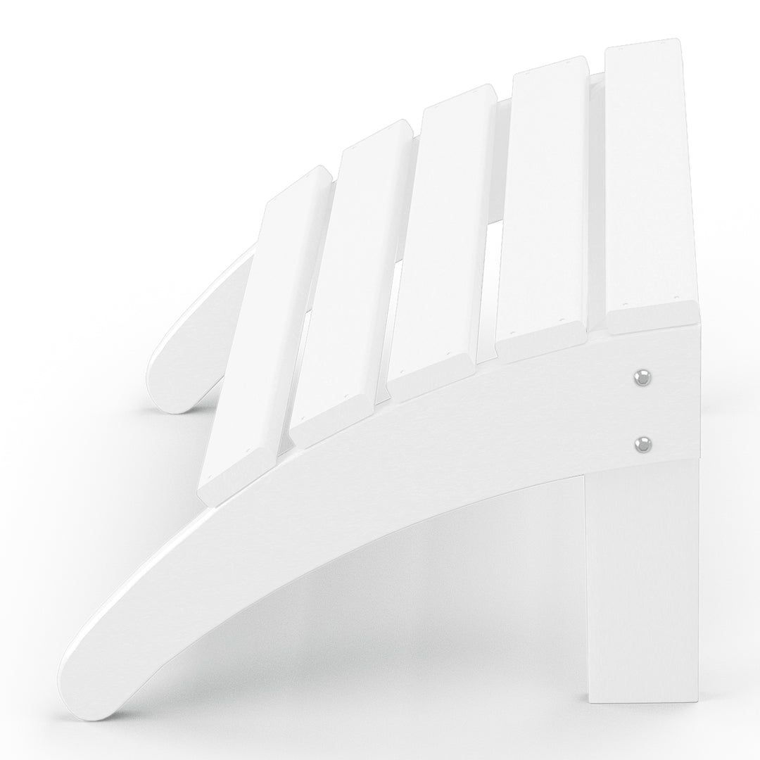 Malibu Outdoor folding ottoman for Adirondack chair