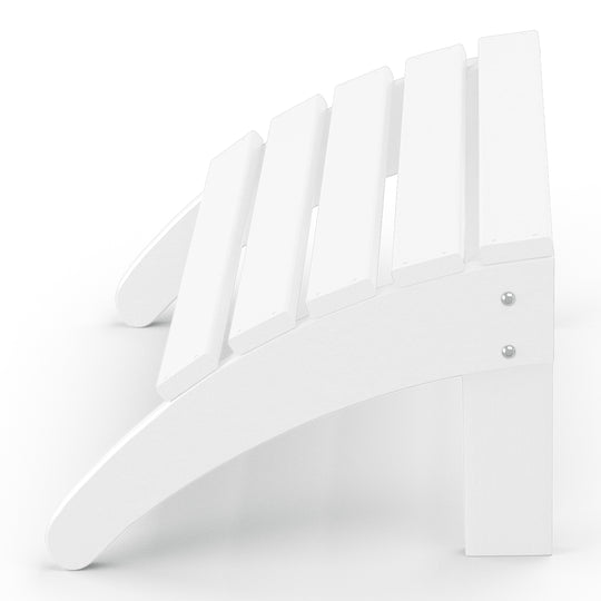 Malibu Outdoor folding ottoman for Adirondack chair