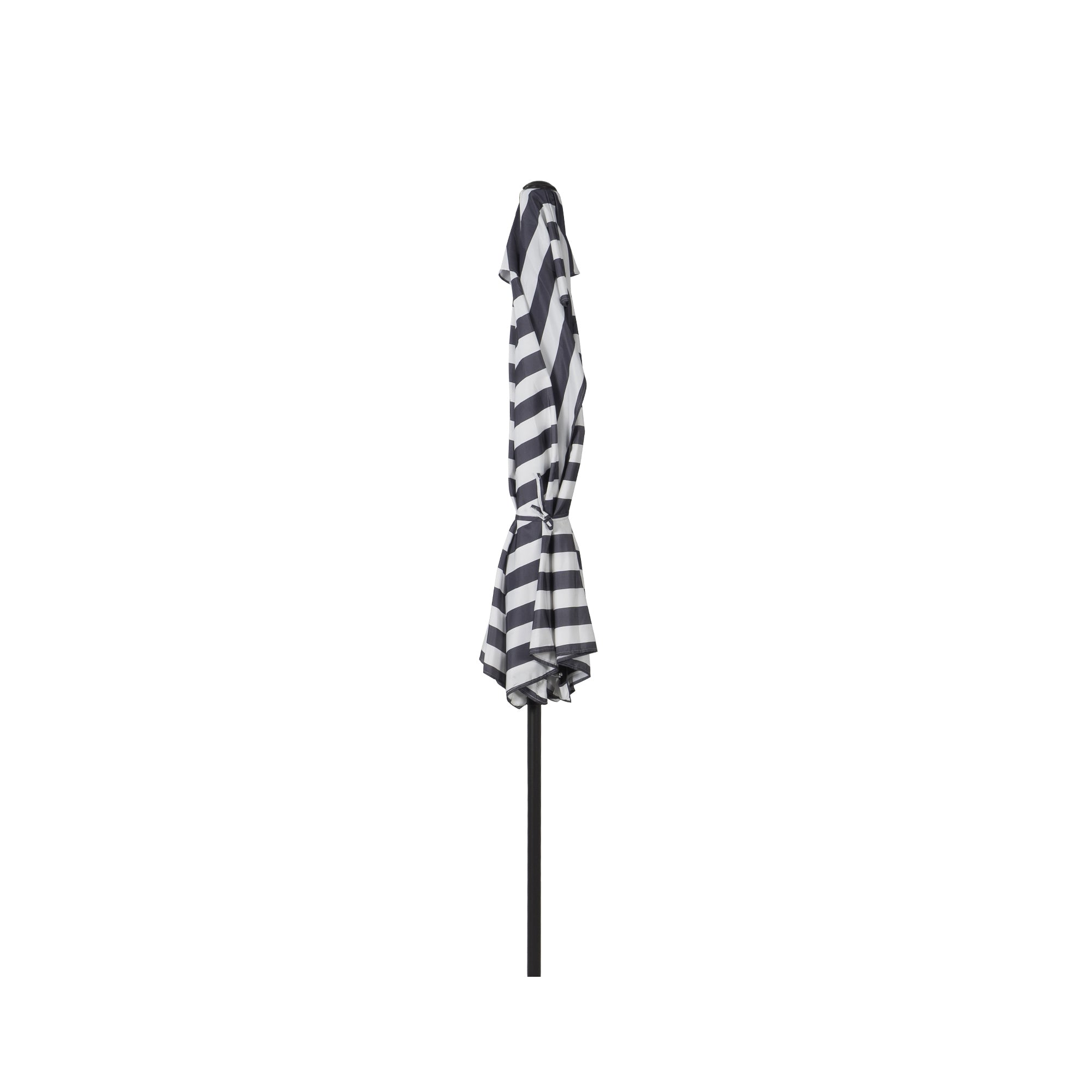 Aiden 9 Ft Outdoor Patio Half Market Umbrella with Half Base