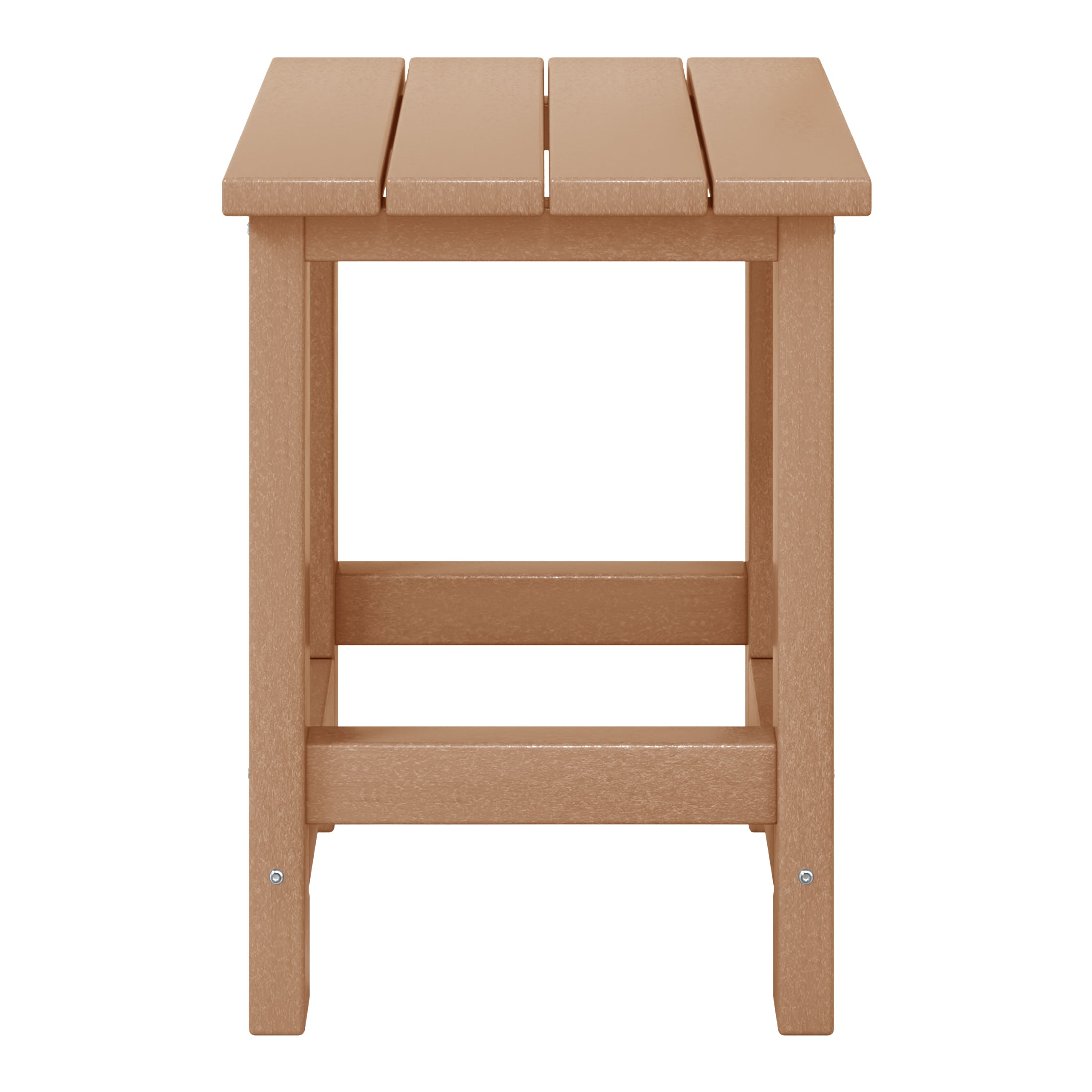 Malibu Kids Outdoor Patio Furniture HDPE Adirondack Square Side Table