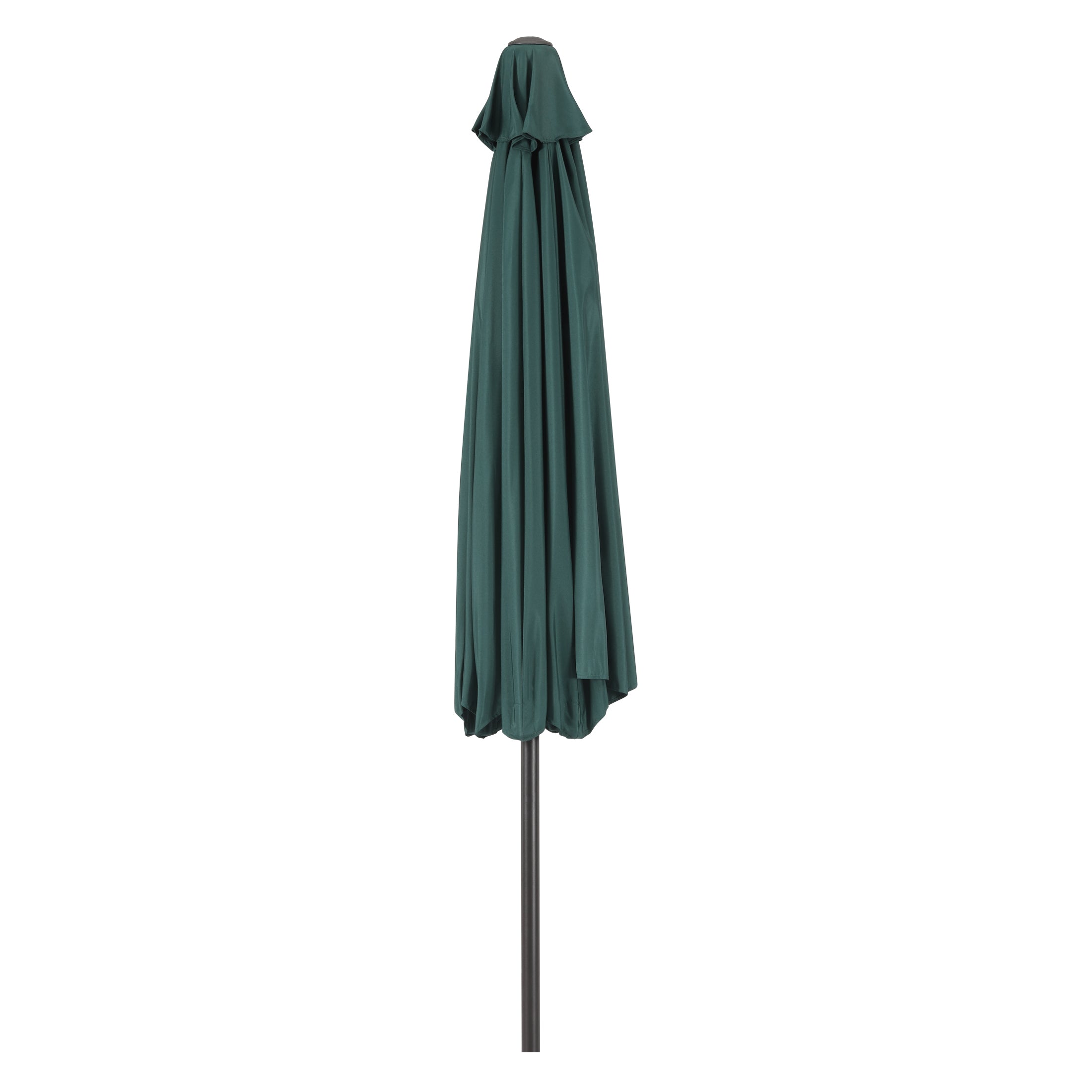 Paolo 9 ft. Patio Table Umbrella with Bronze color round free standing weight base kit