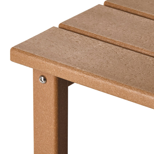 Malibu 14" square outdoor Side table for Adirondack chair