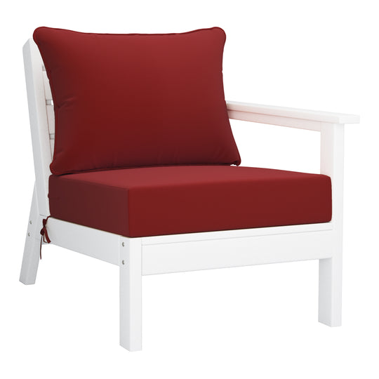 Avalon Outdoor 5-Piece Modular Sectional Patio Furniture Sofa Set