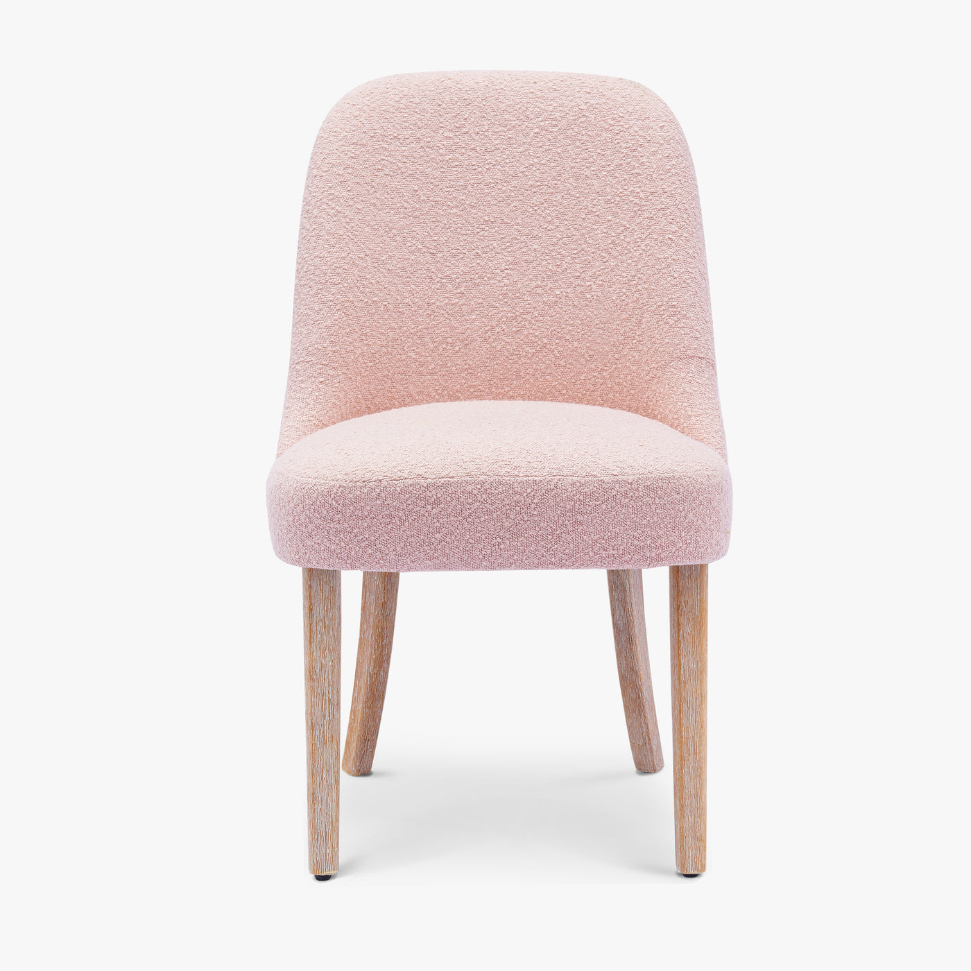 Genevieve Mid-Century Modern Upholstered Boucle Dining Chair
