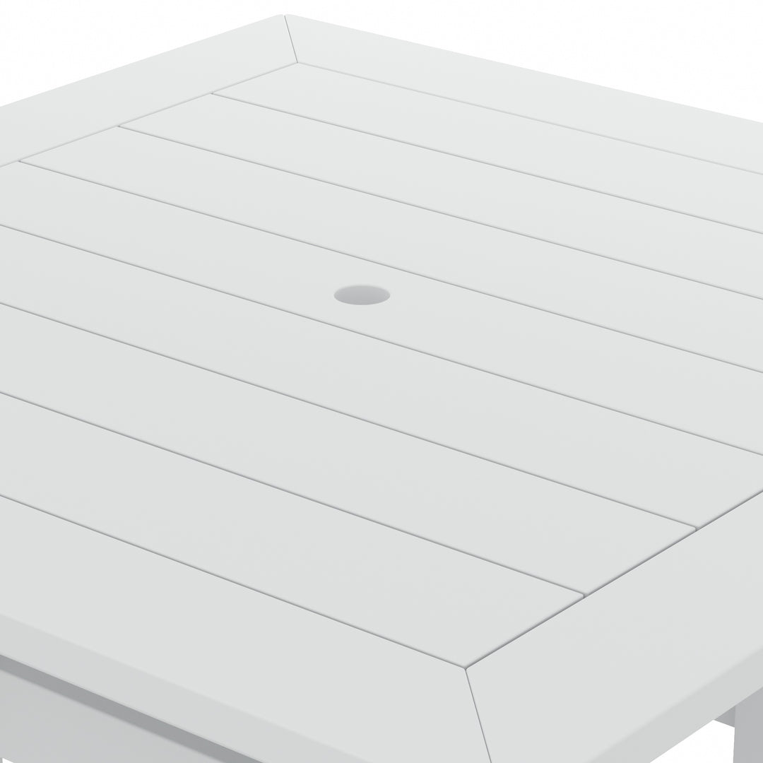 Malibu 43" Outdoor Patio Square Dining Table