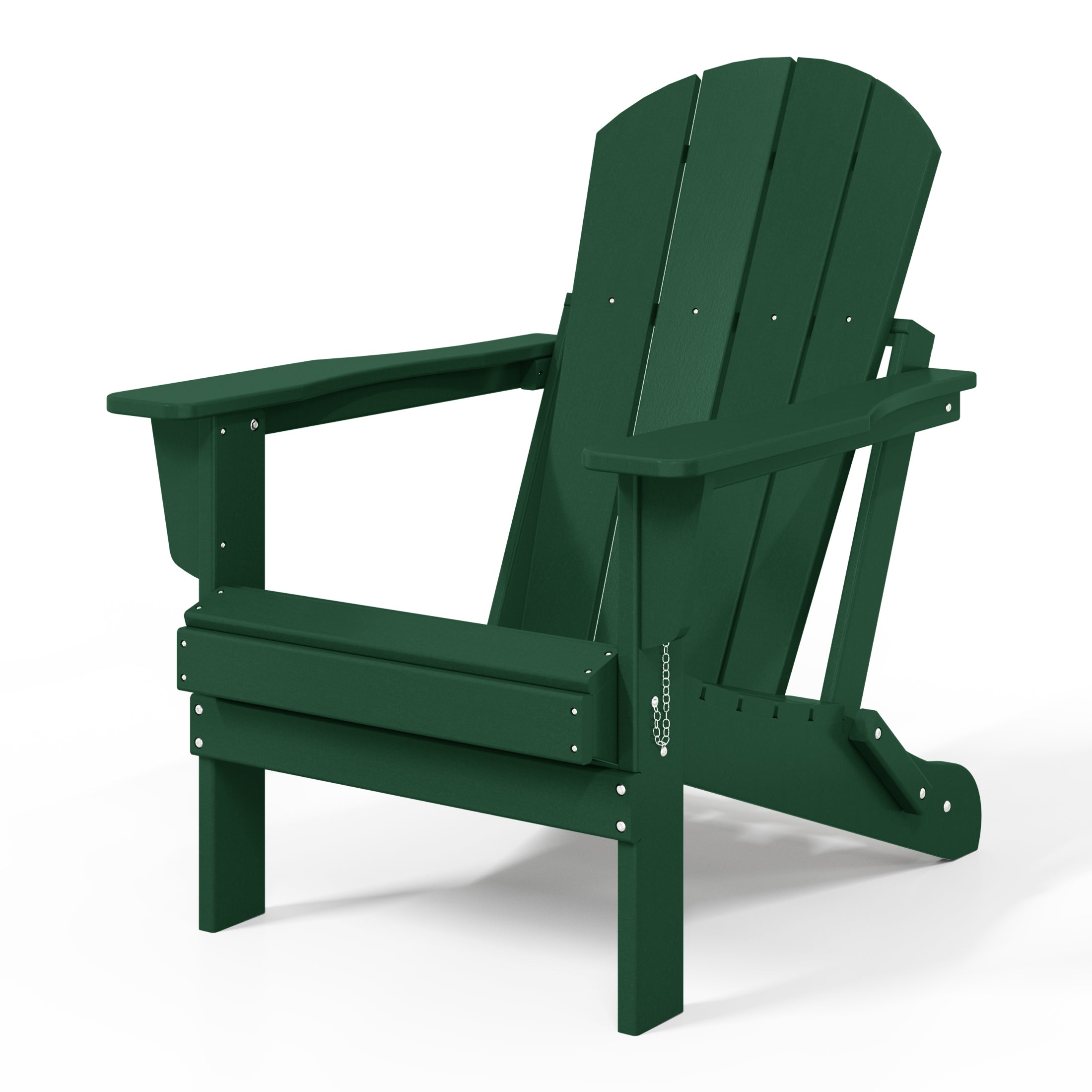Malibu outdoor folding Poly Adirondack chair (Set of 2)