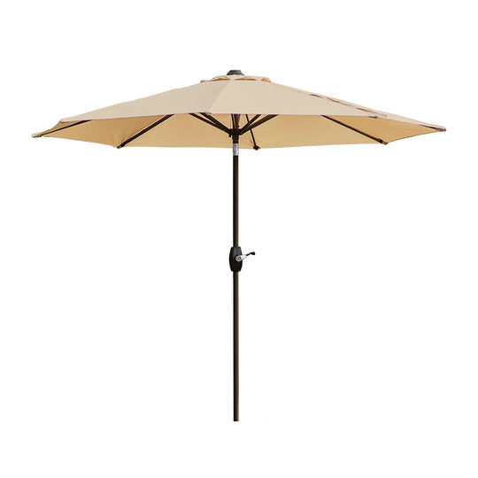 Paolo 9 ft. Patio Umbrella with Square Weight Base Kit