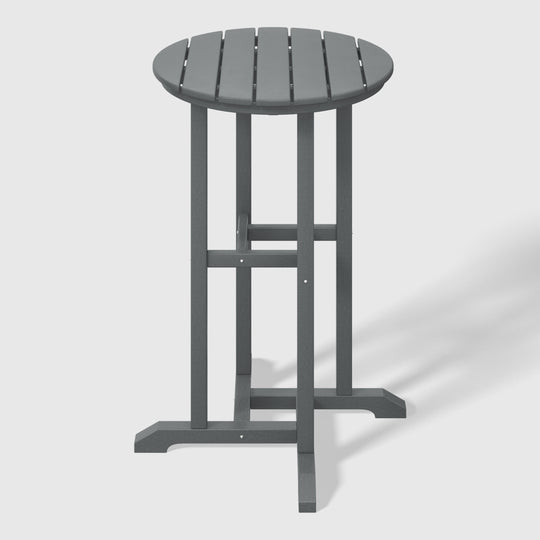 Malibu 37" Counter Height Round Outdoor Patio Bistro Bar Table