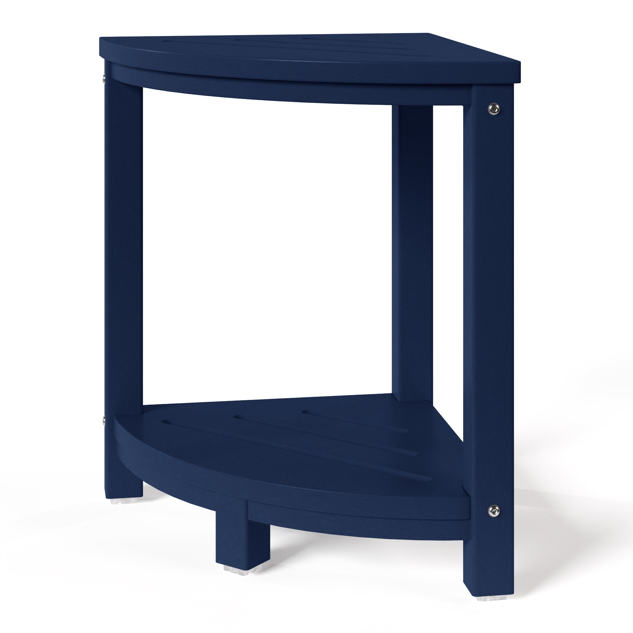 Sage HDPE Plastic Waterproof Shower Corner Bench