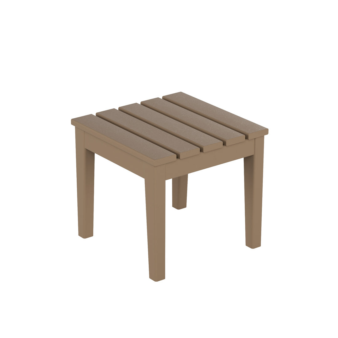 Ashore Outdoor Patio Modern Adirondack Side Table