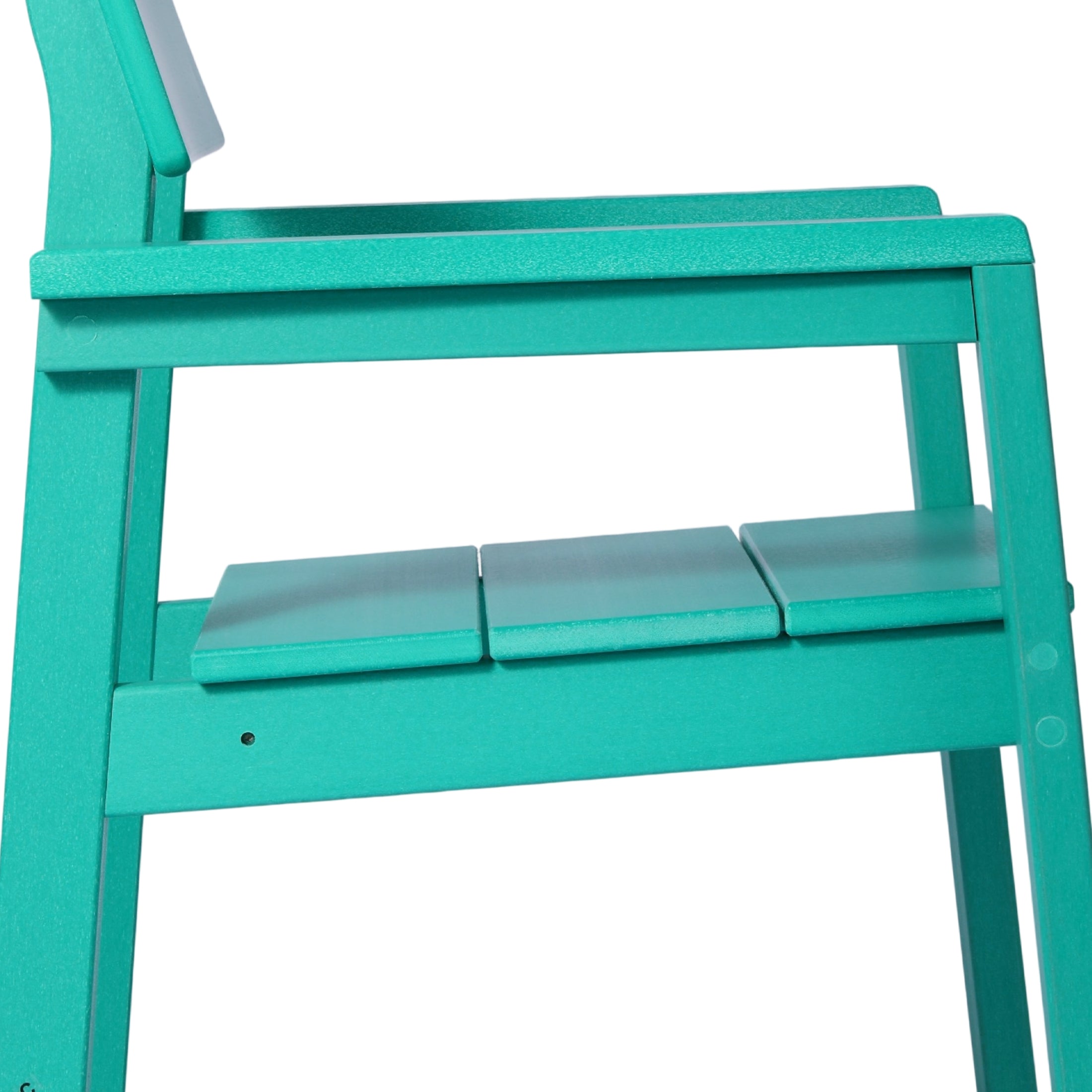 Paloma Modern HDPE Outdoor Patio Dining Arm Chairs (Set of 2)