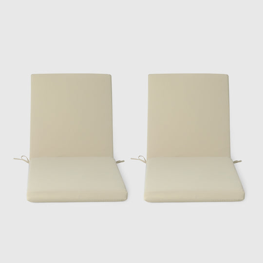 Solace Outdoor Chaise Lounge Chair Cushions Set of 2