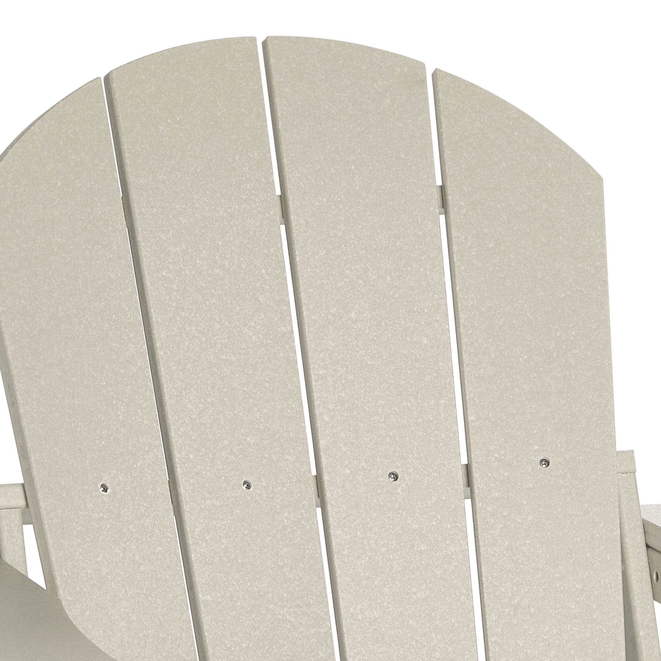 Malibu HDPE Outdoor Patio Folding Poly Adirondack Chair