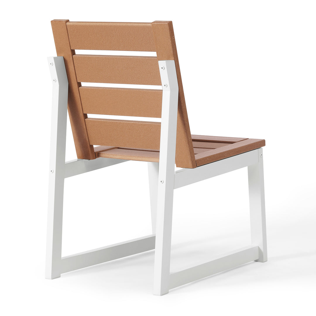 Cape May HDPE Outdoor Patio Dining Side Chair