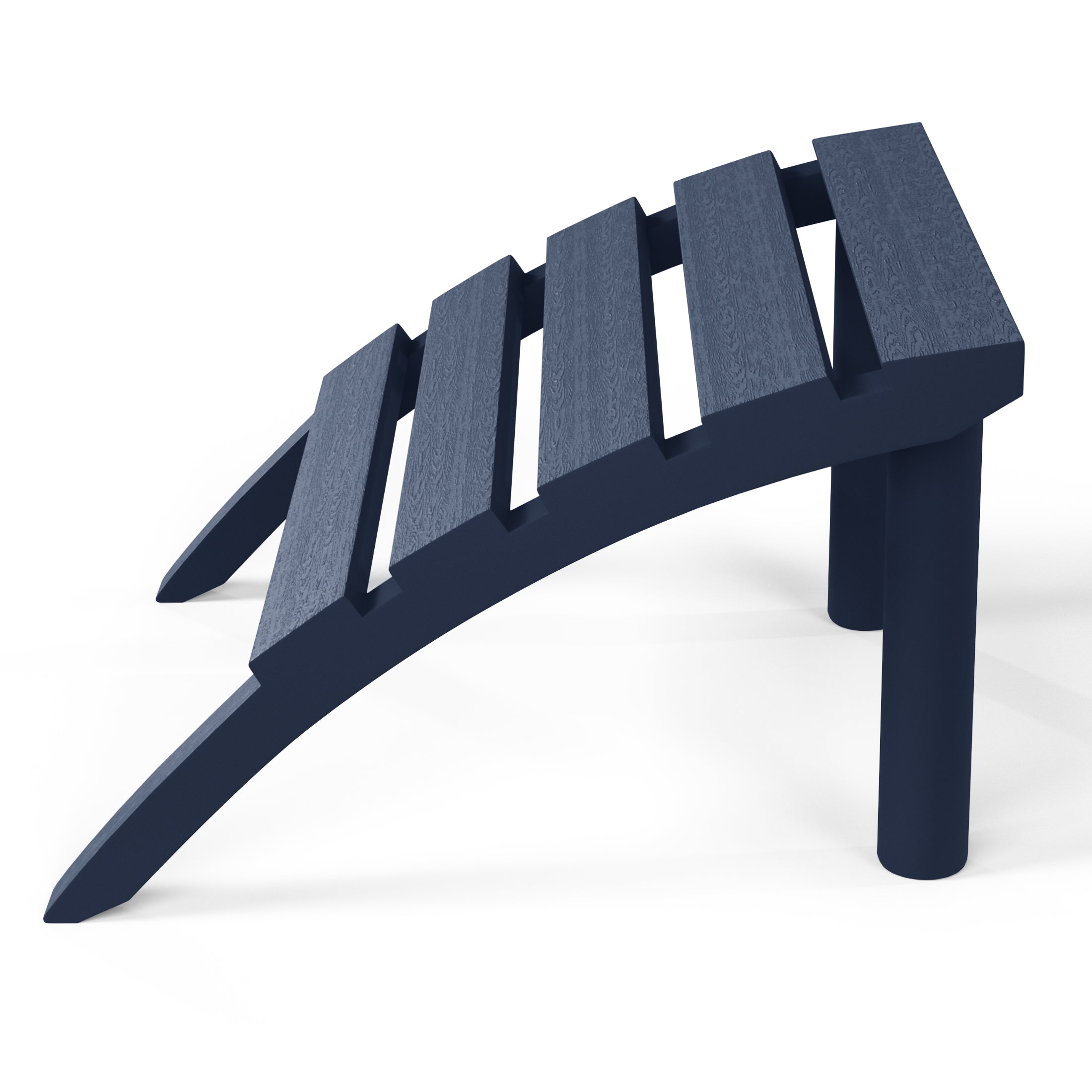 Azura Outdoor Patio HDPE Adirondack Ottoman Footrest