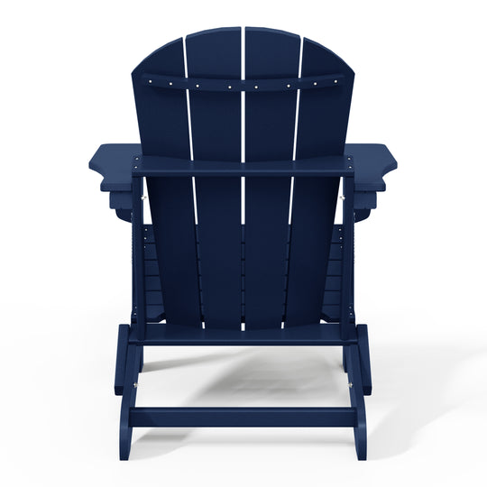 Malibu 3-Piece set Outdoor / Patio Poly Adirondack chair set with a side table ( 2 seater )