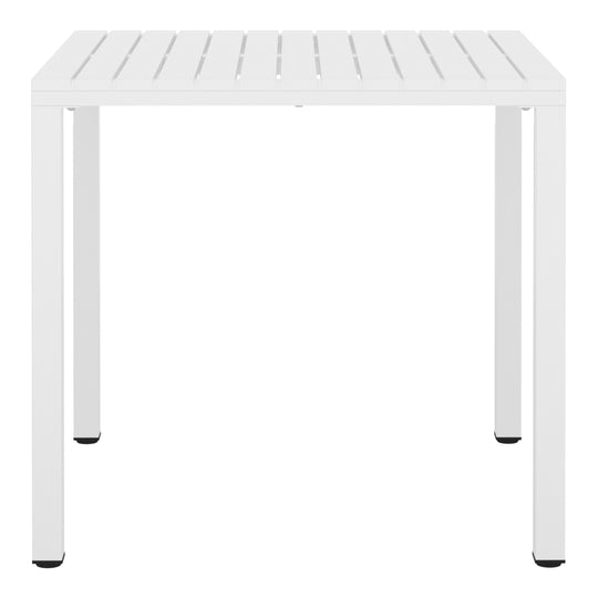 Playa 31.5" Iron Metal Frame Outdoor Square Patio Dining Table