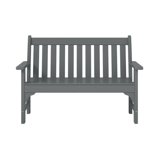 Malibu 3-Piece HDPE Outdoor Patio Furniture Couch and Coffee Table Set