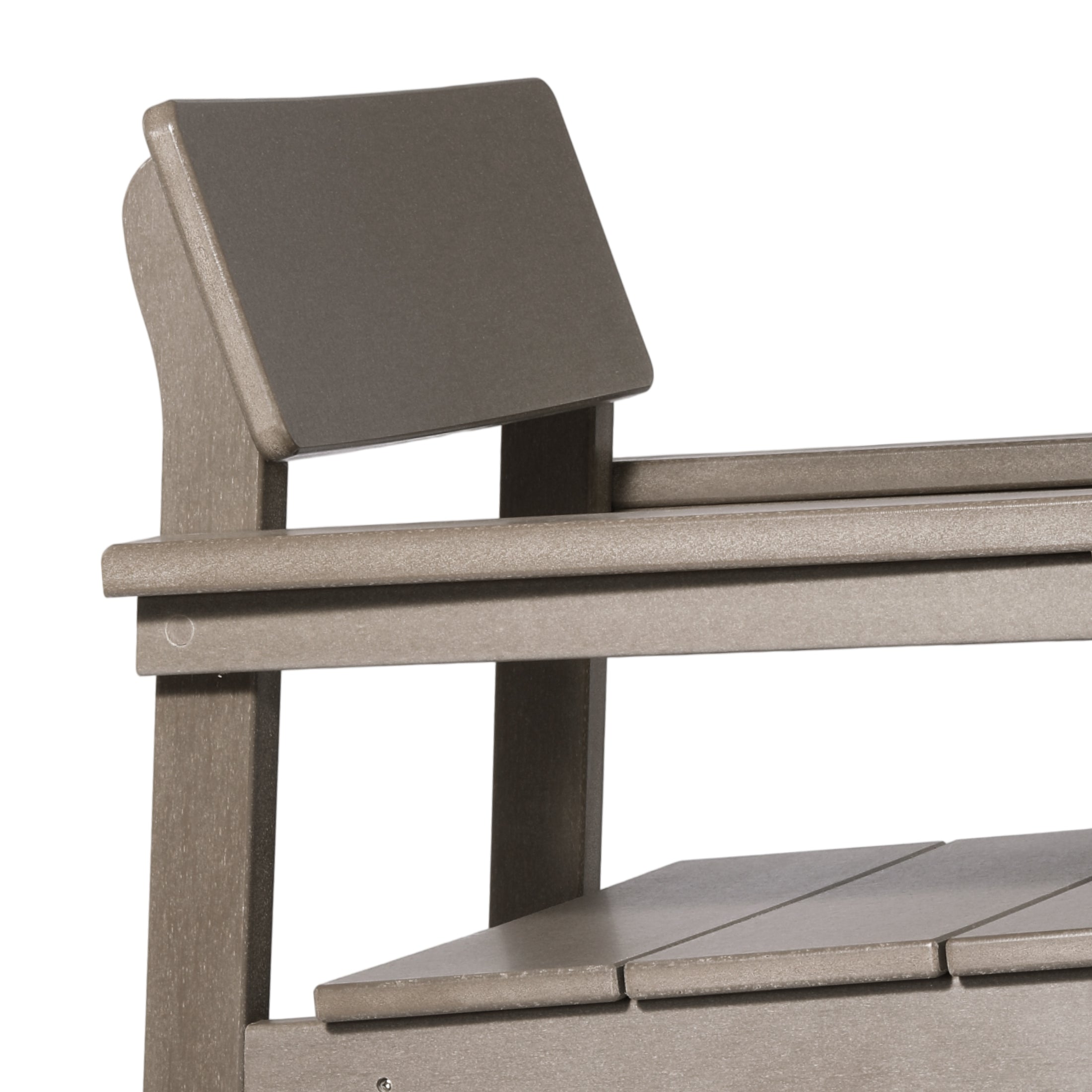 Paloma Modern HDPE Outdoor Patio Dining Arm Chairs (Set of 2)