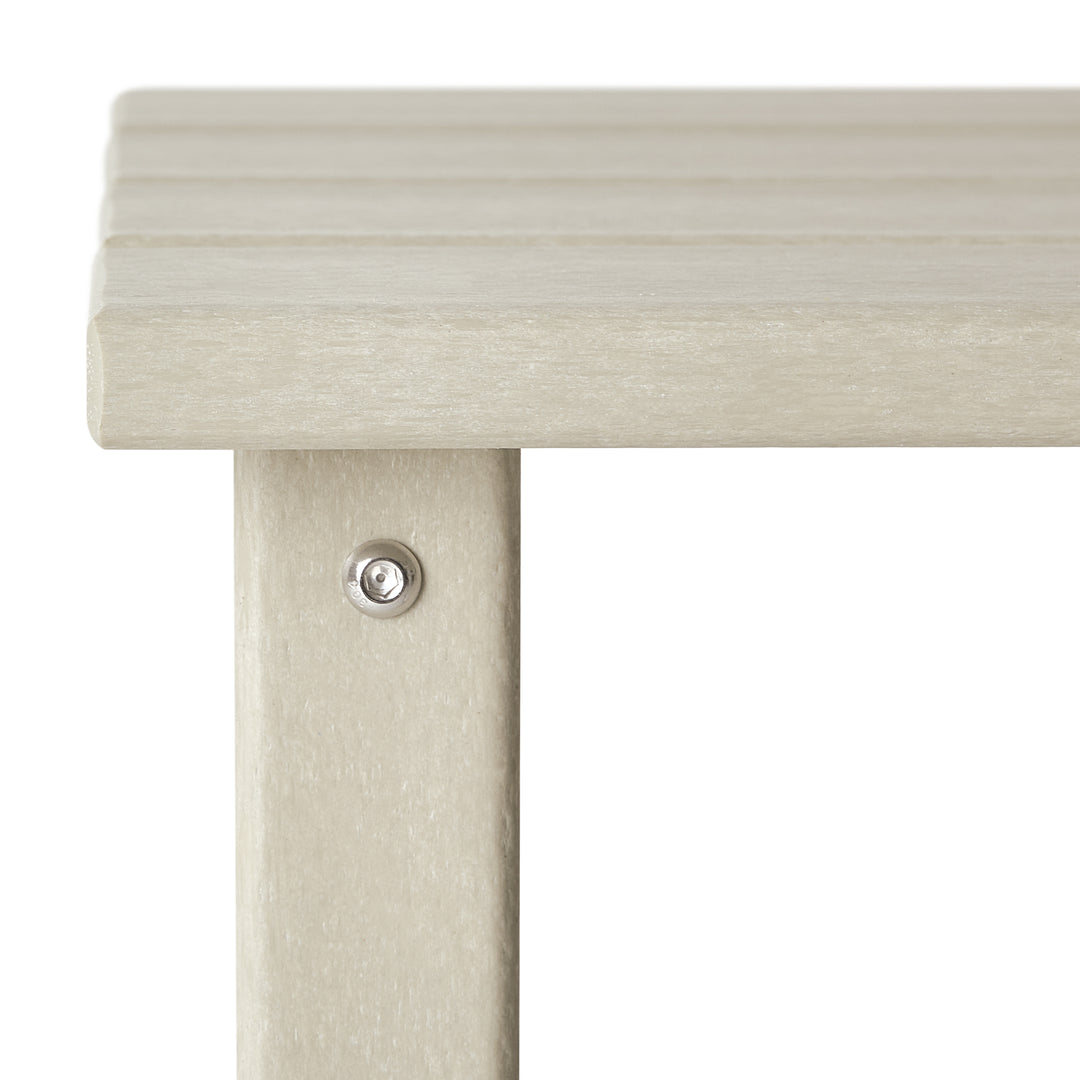 Malibu 14" square outdoor Side table for Adirondack chair